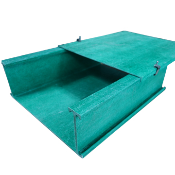 綠色槽式玻璃鋼電纜橋（qiáo）架